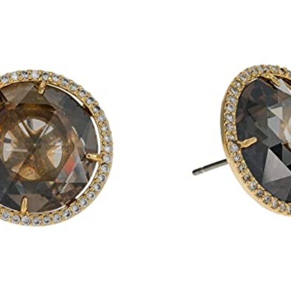 NEW Kate Spade She Has Spark Earrings in Goldquartz - Picture 2 of 6